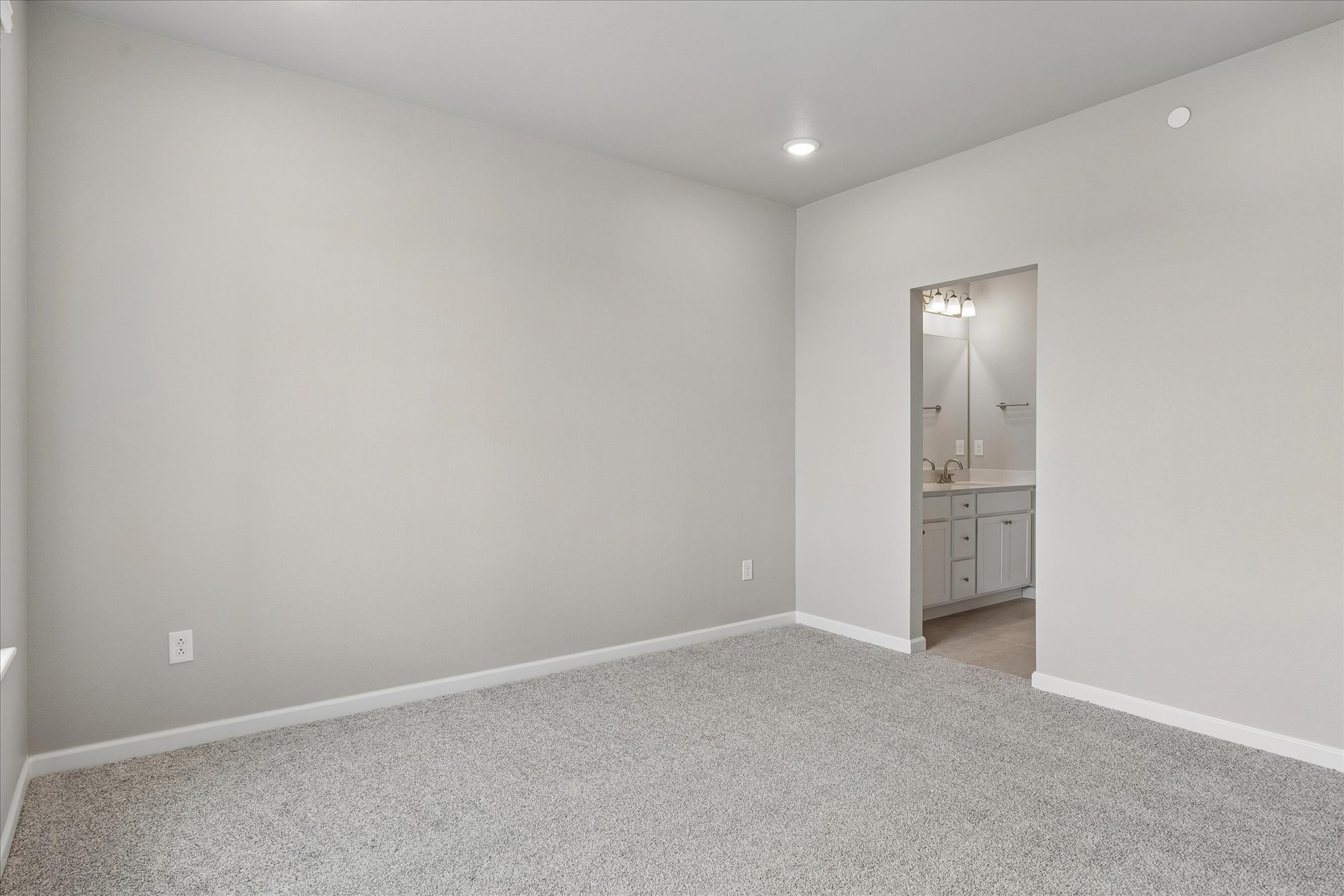 A room with white walls.