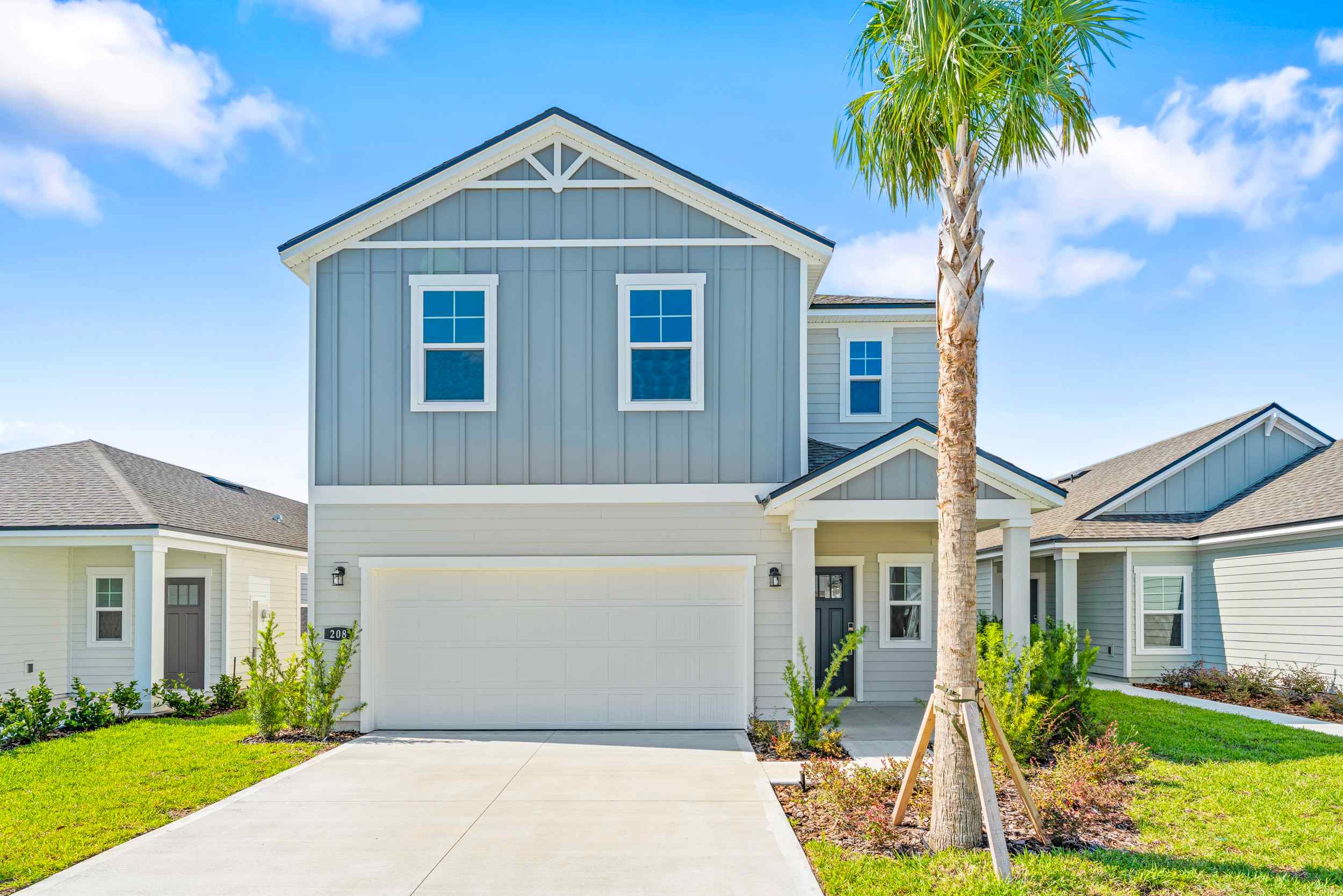 Lot 20 Ponderosa II Front Exterior at Camden Woods in Kingsland, GA