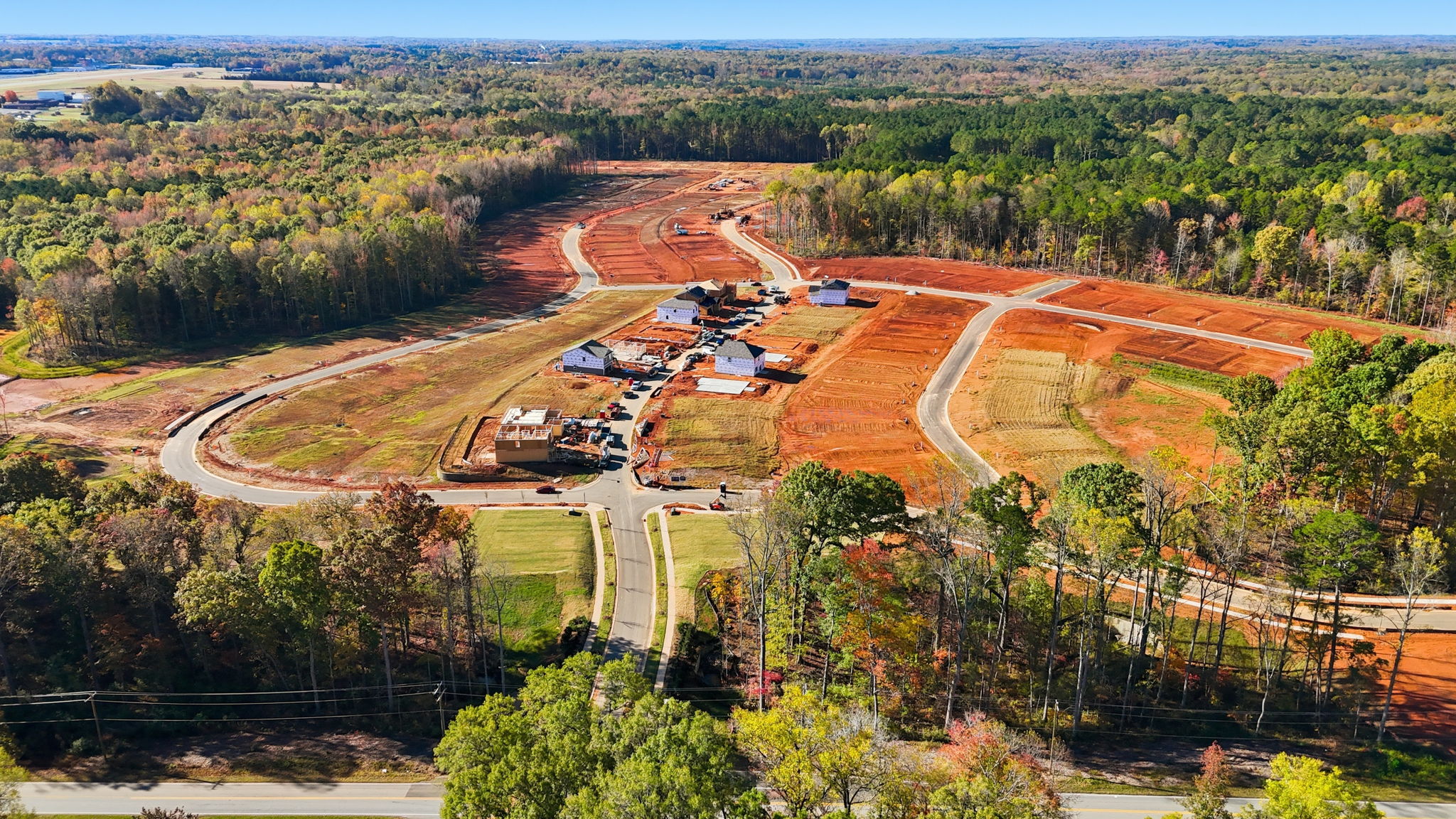 Grants Landing in Salisbury, NC Aerial