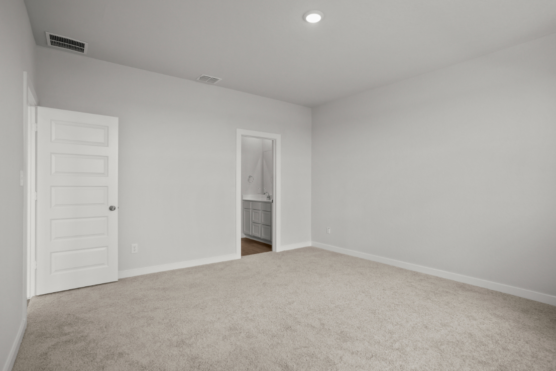 A room with white walls.