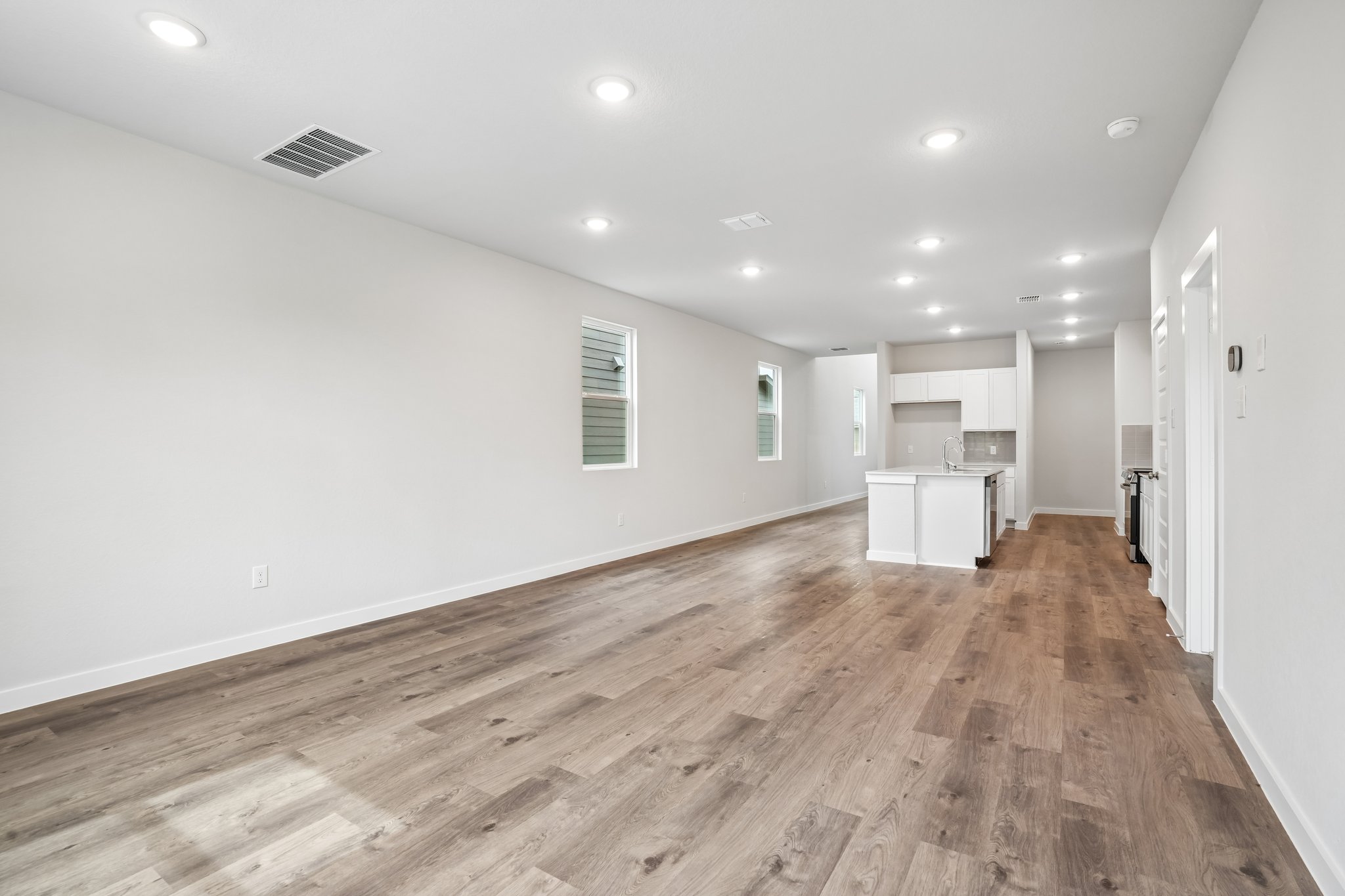 A large empty room.