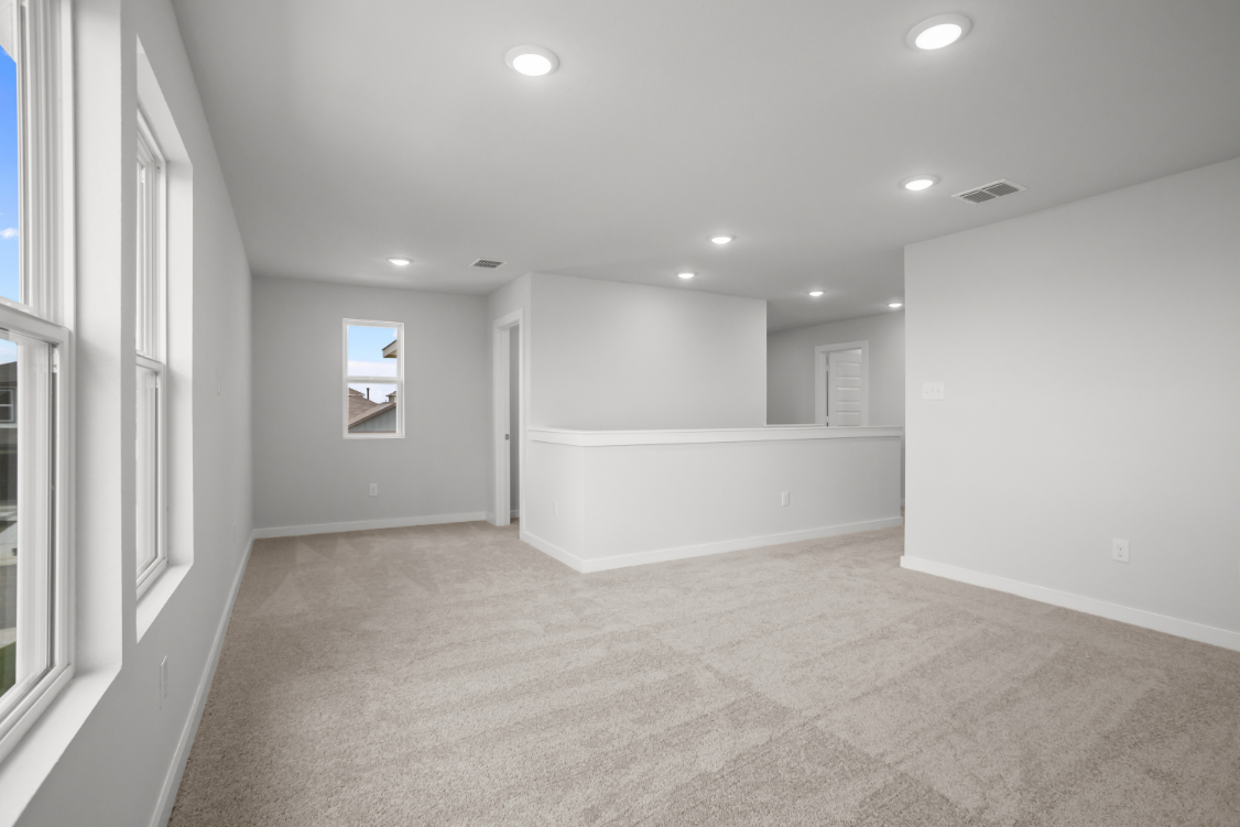 A large empty room.
