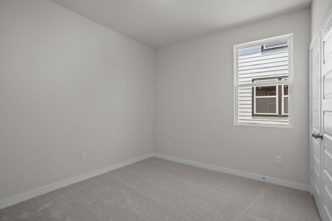 A room with white walls.