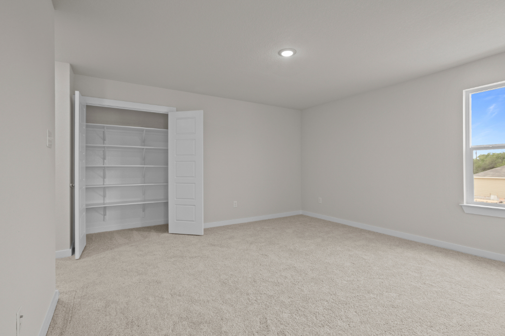 A room with white walls.