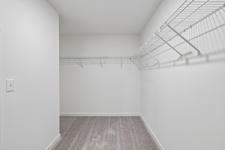 A room with white walls.
